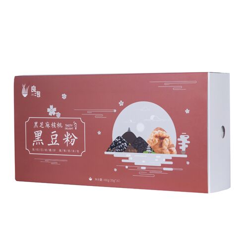 黑芝麻核桃黑豆粉480g