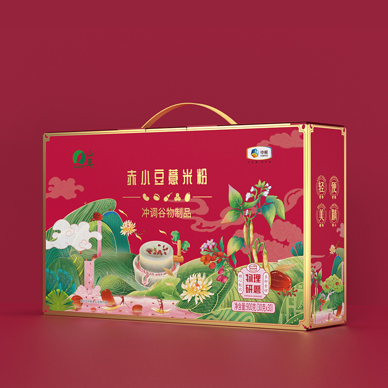 中糧山萃赤小豆薏米粉禮盒900g