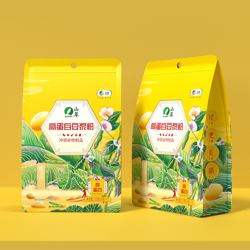 中粮山萃高蛋白豆浆粉礼袋210g