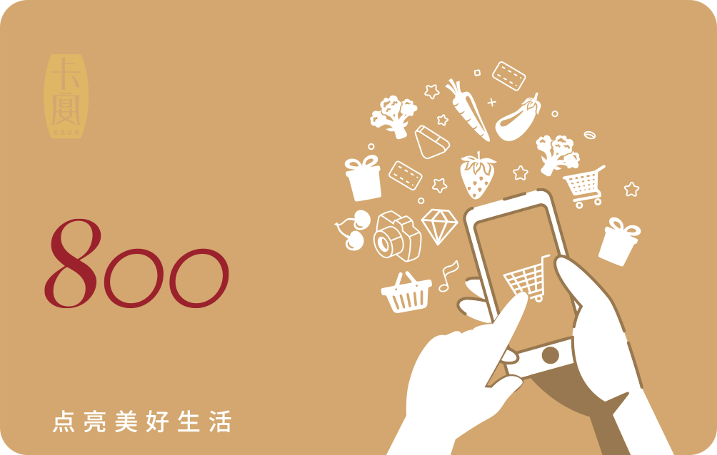 卡宴甄选商城卡800
