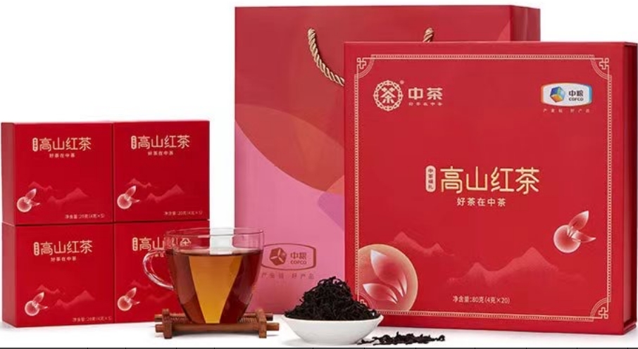 中粮中茶福礼高山红茶礼盒80g