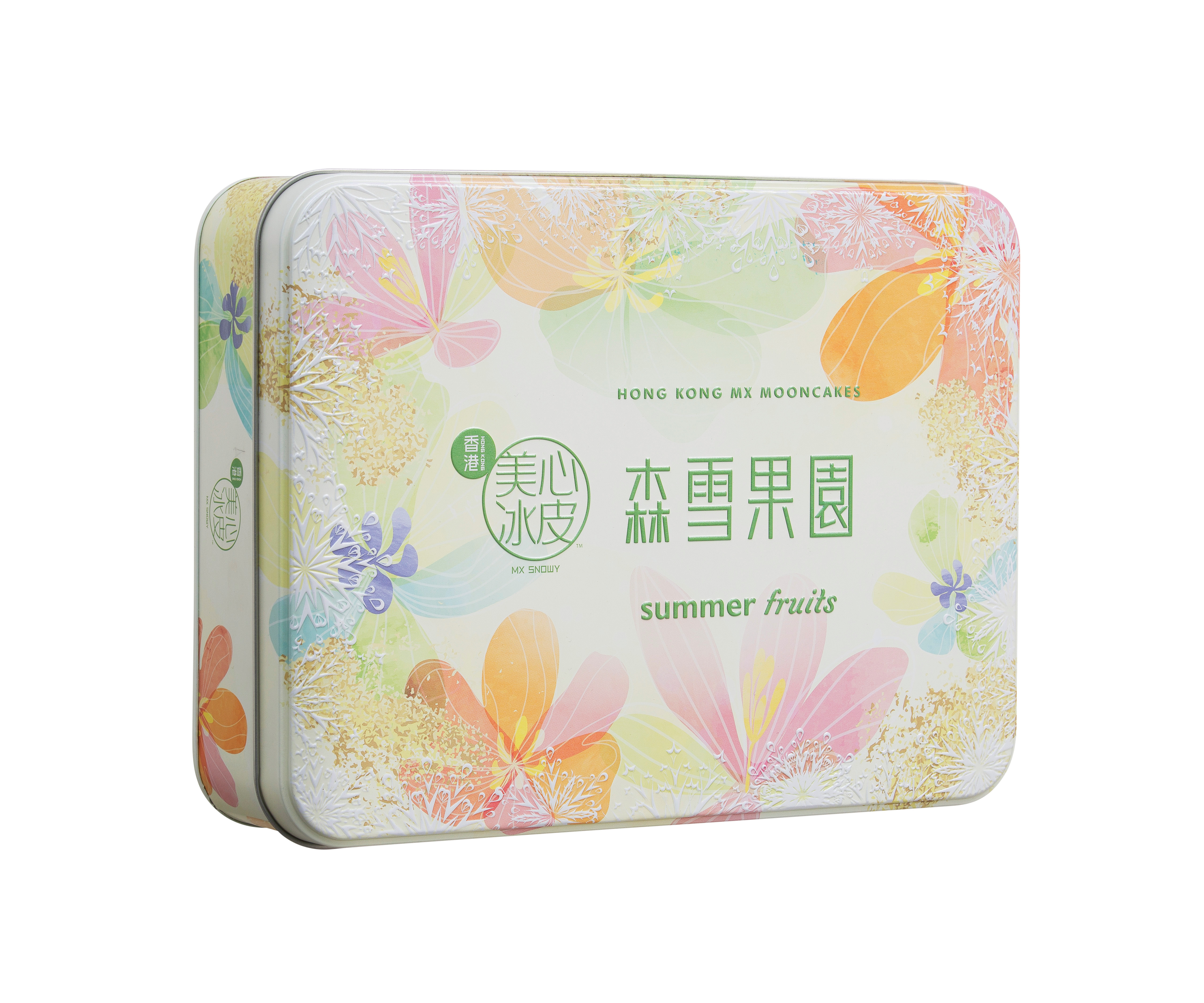 美心森雪果园冰皮月饼礼盒480g