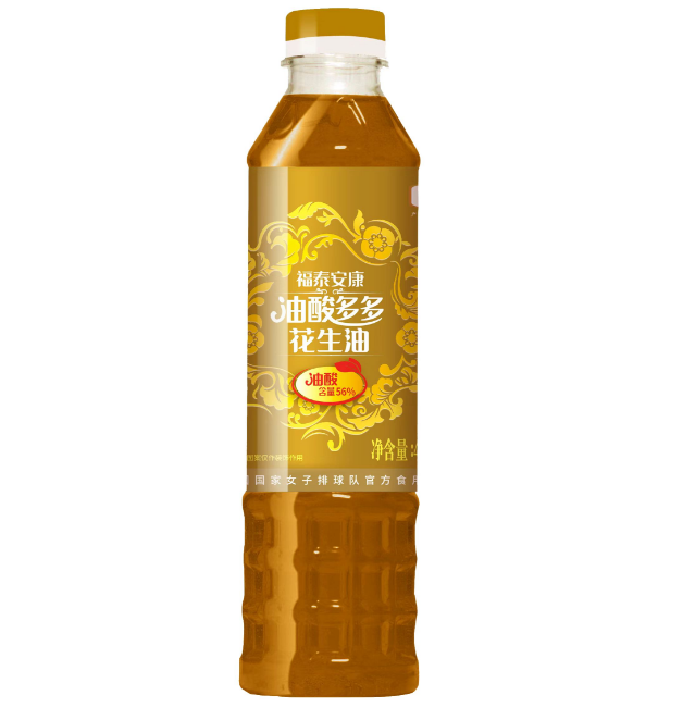 福临门福泰安康油酸多多花生油400mL