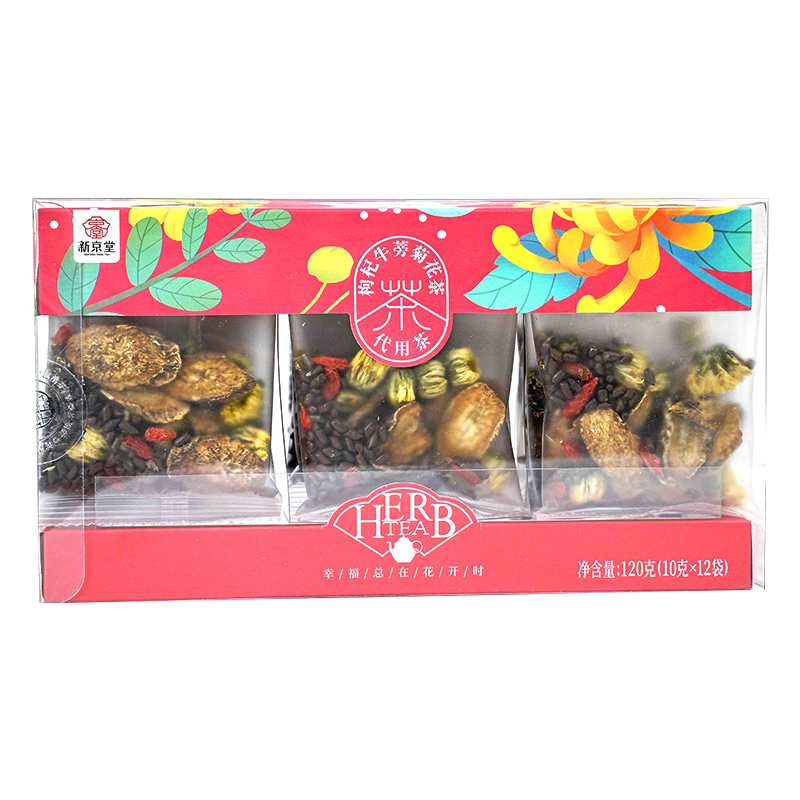 新京堂枸杞牛蒡菊花茶120g