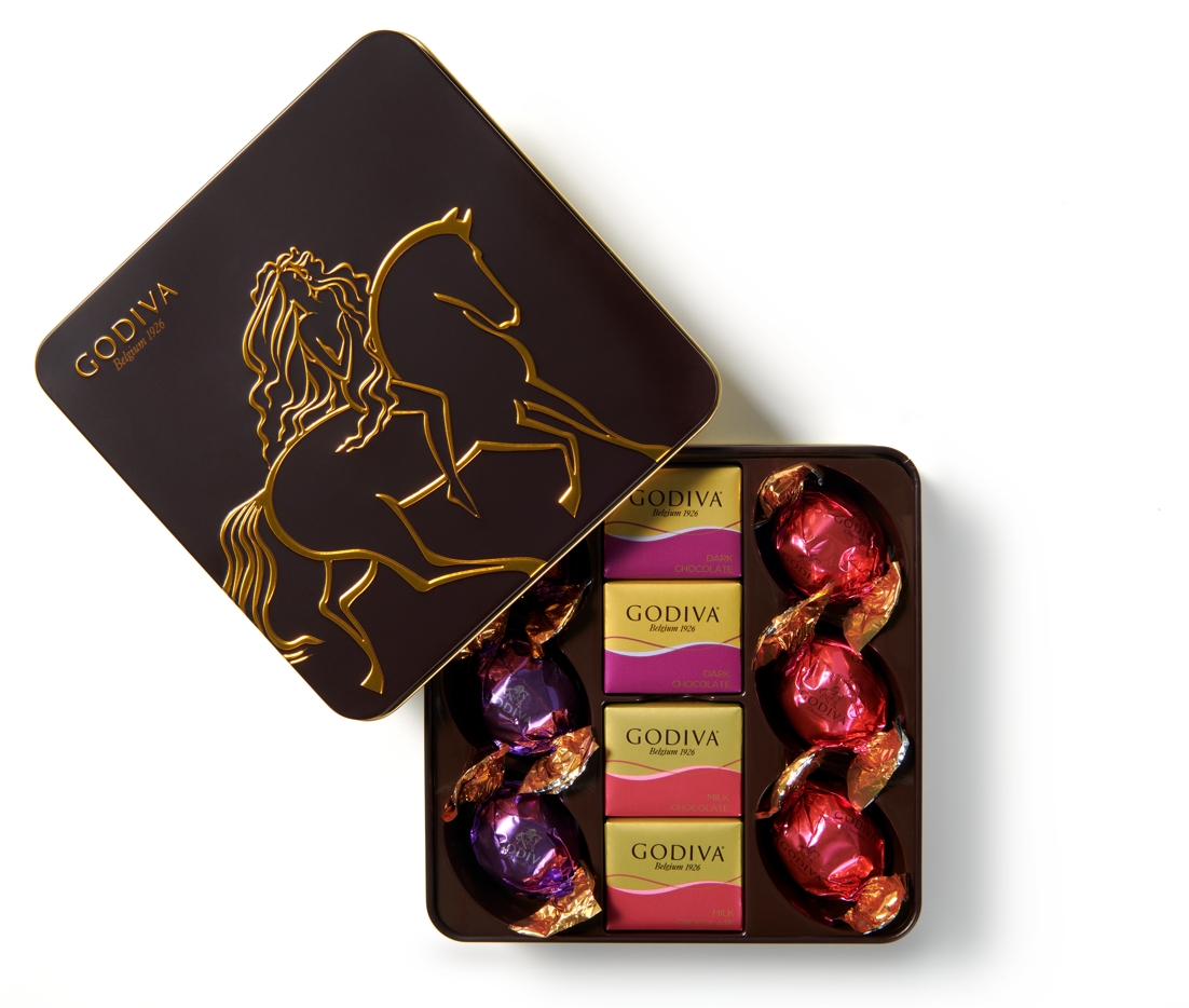 歌帝梵尊享巧克力礼盒10颗装