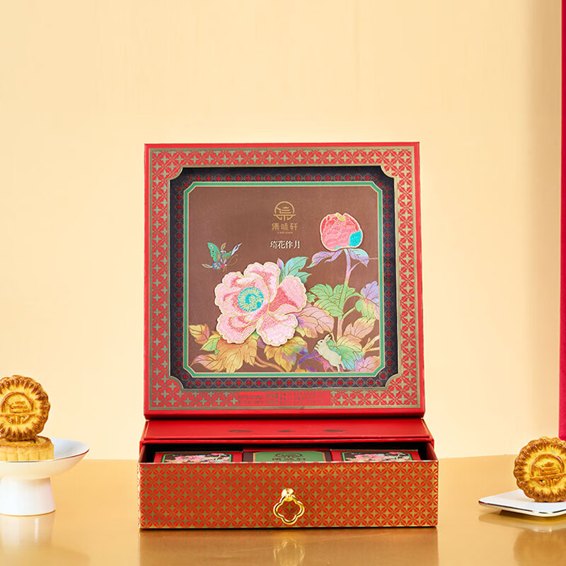 集味轩琦花伴月礼盒540g