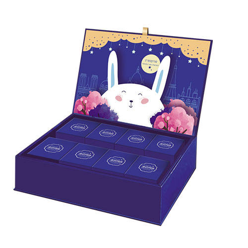 味多美巴黎星月夜月饼礼盒400g