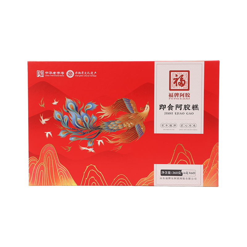 福牌即食阿胶糕礼盒360g