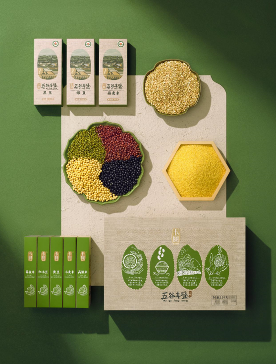 卡宴绿野原生有机杂粮礼盒3200g