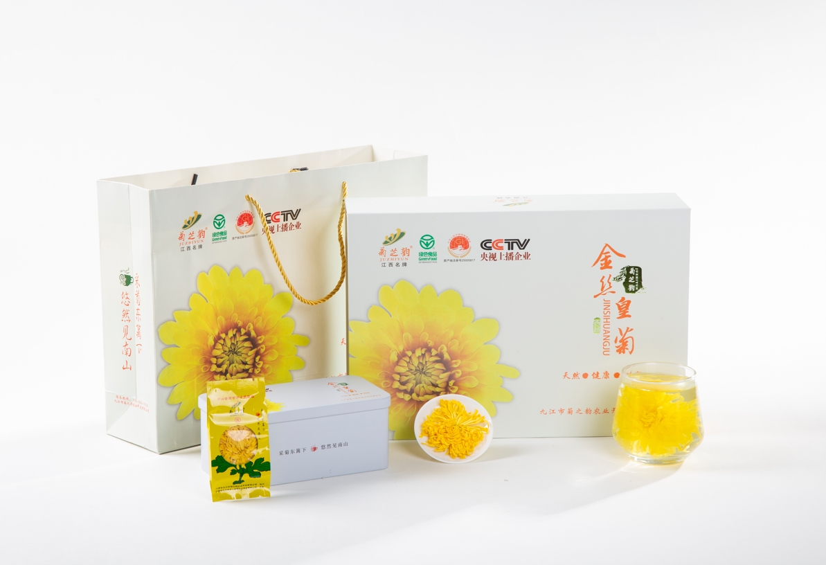 菊芝韵菊花茶吉品礼盒32朵36g