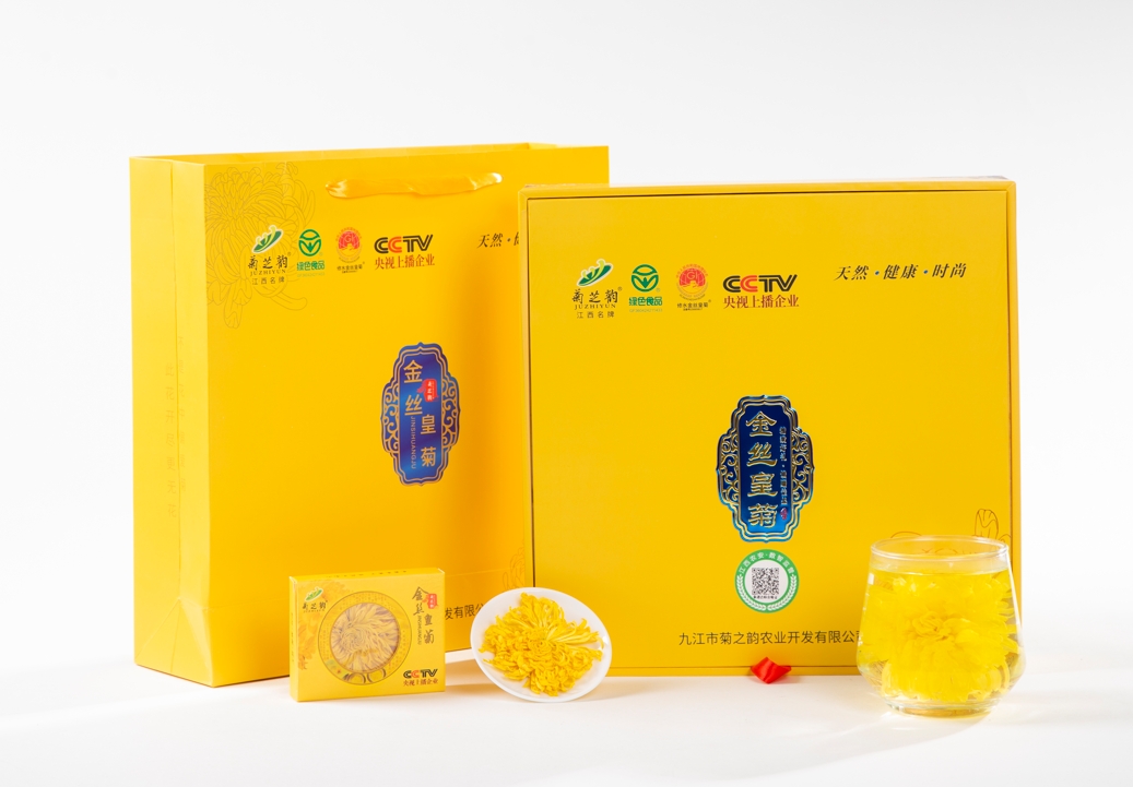 菊芝韵菊花茶尊品礼盒24朵24g