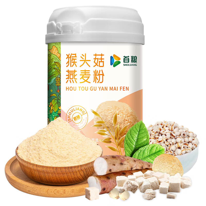 首粮猴头菇燕麦粉518g